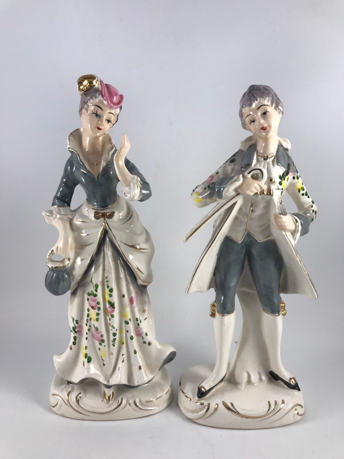 Pair of Vintage Made in Japan Detailed 