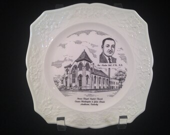 Vintage Norris Chapel Baptist Church Henderson Kentucky Collector Plate