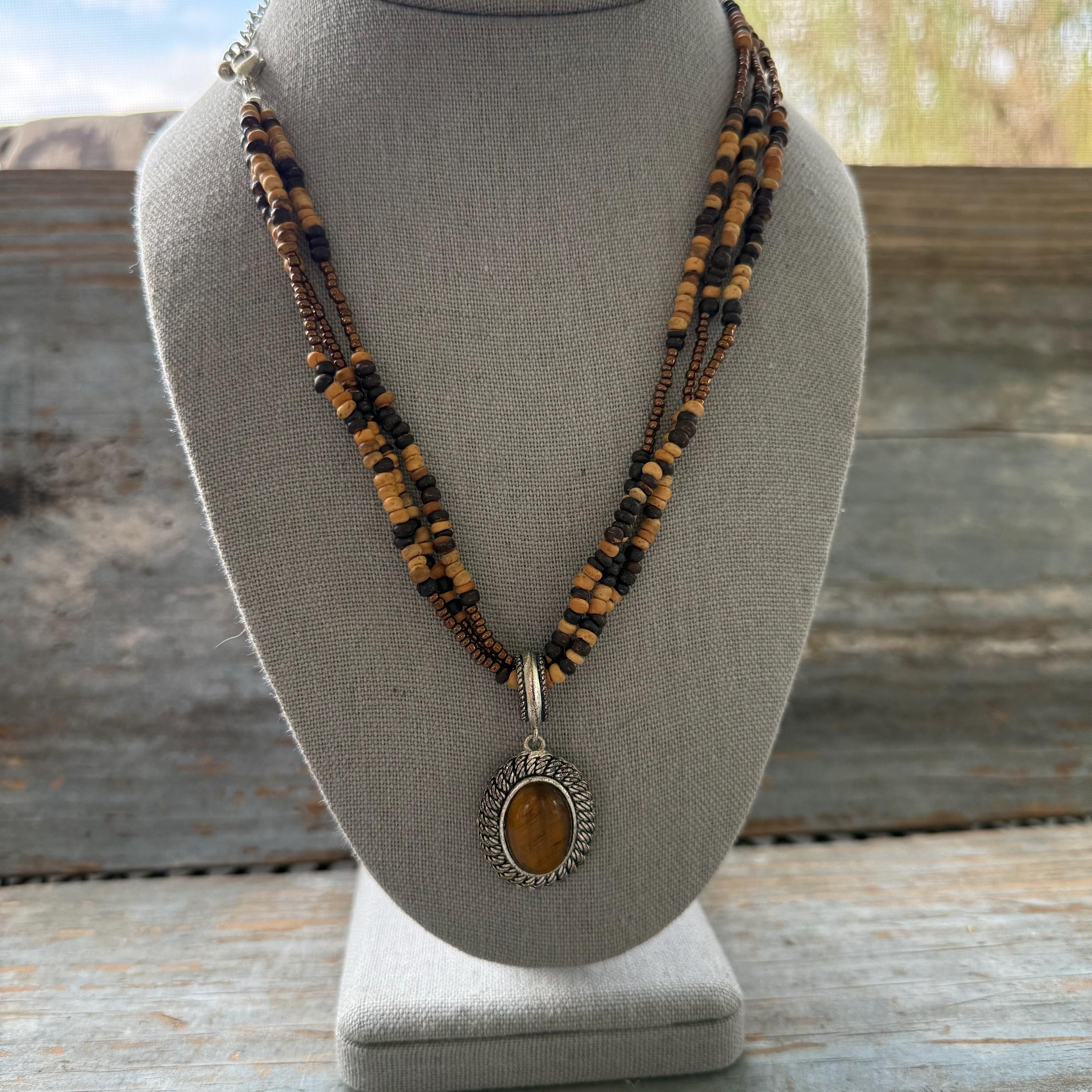 Vintage AVON Signed SM Bohemian Elegance Necklace - Etsy