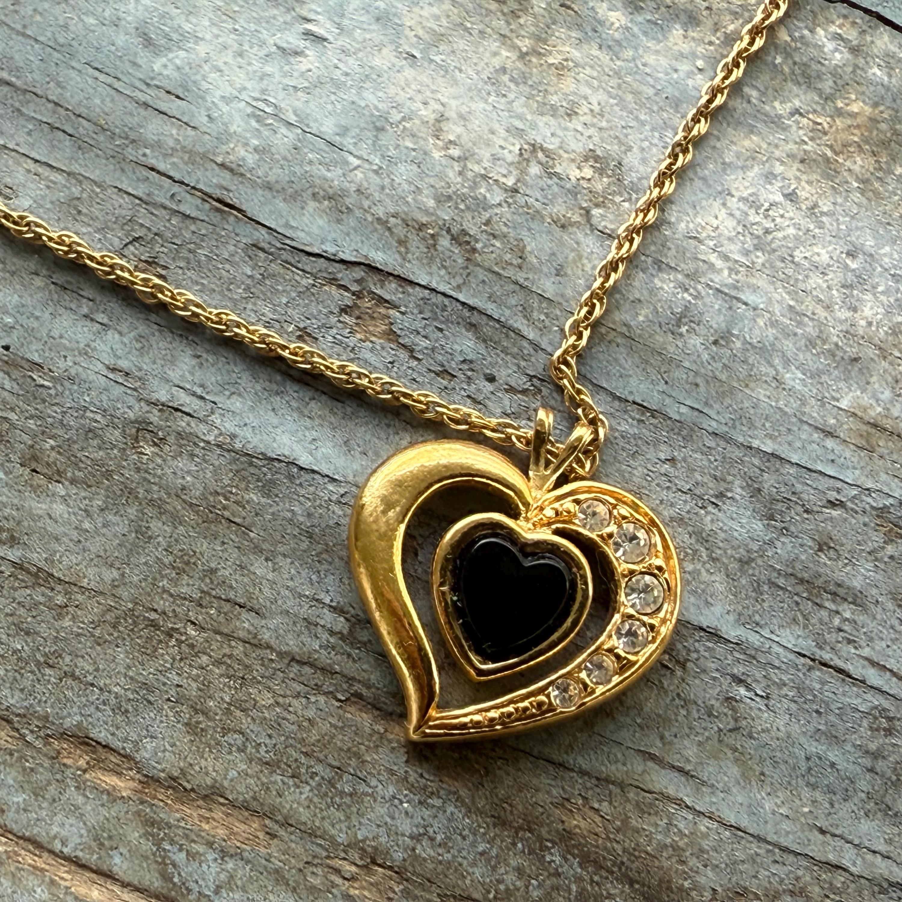 ★VINTAGE HOLLYWOOD★ l heart necklace_VH2435NE012M 041-00398_6ae3d62d-8f3a-47aa-