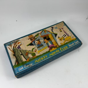 Astuccio portapenne vintage Mickey Mouse Club di Walt Disney