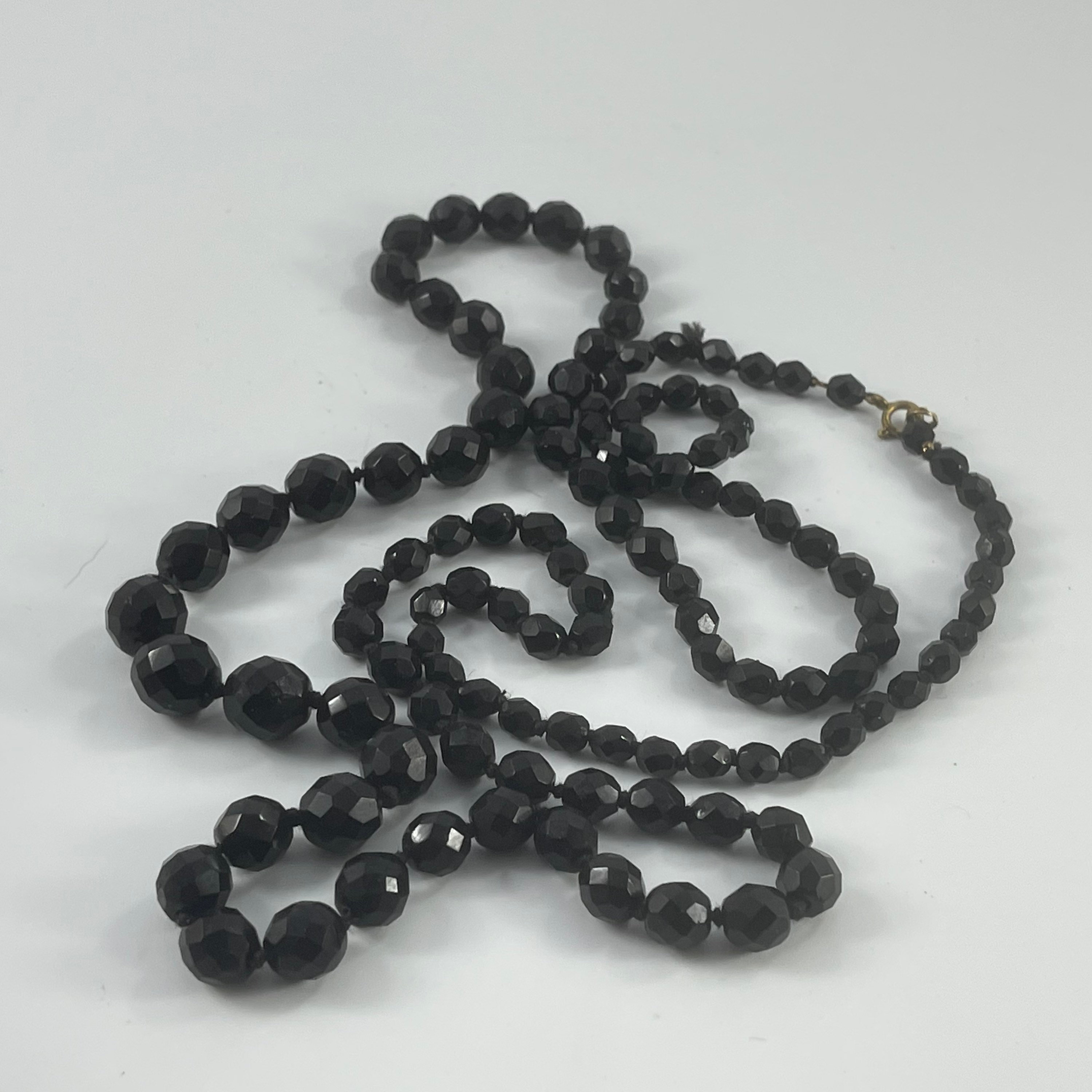 Collier Vintage En Perles De Verre – Modèle N°341, Occasion, Style Rétro