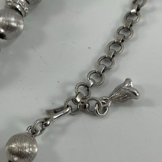 Vintage MONET Beaded Necklace - image 4