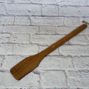 Antique Vintage Wooden Butter Paddle