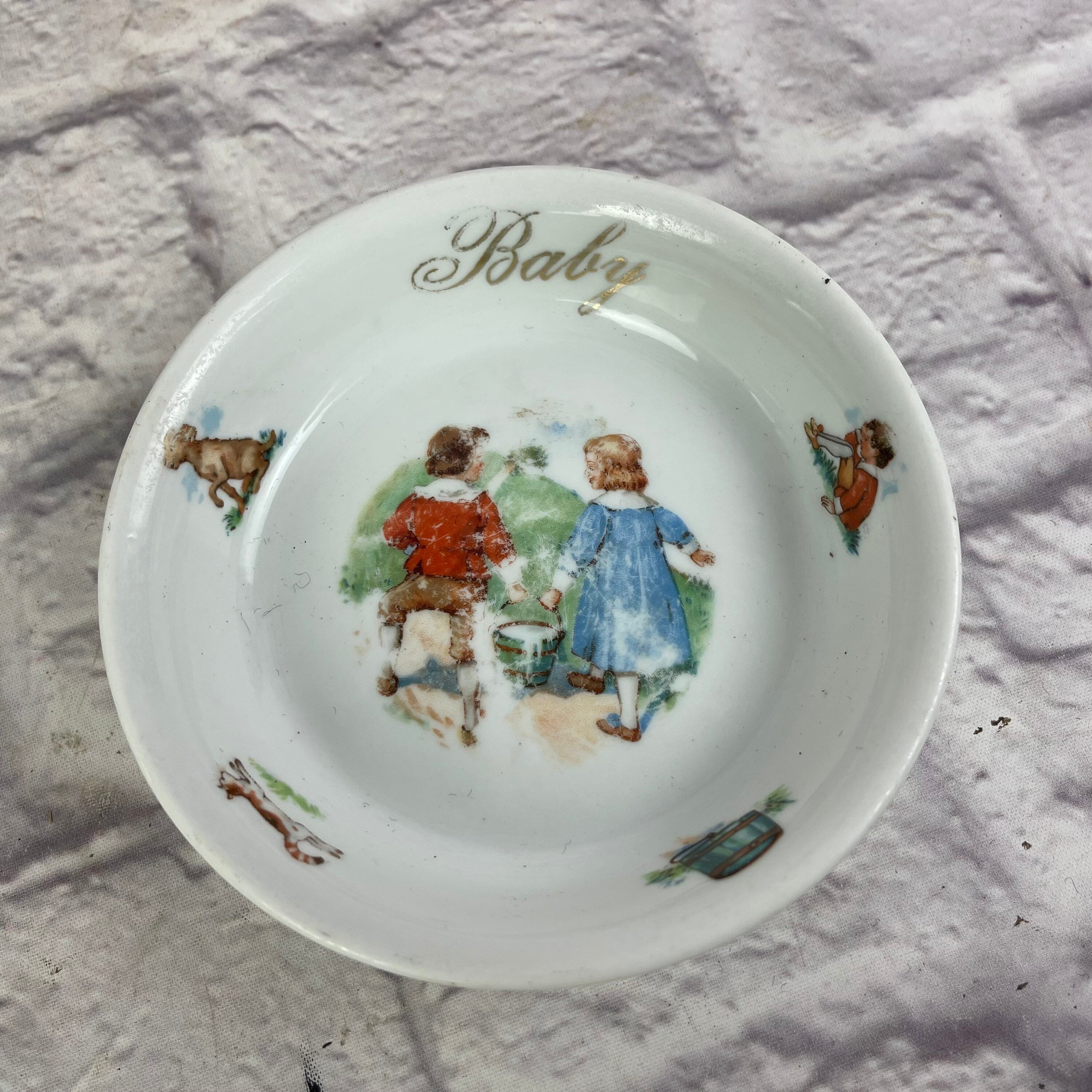 Antique baby dish - Etsy 日本