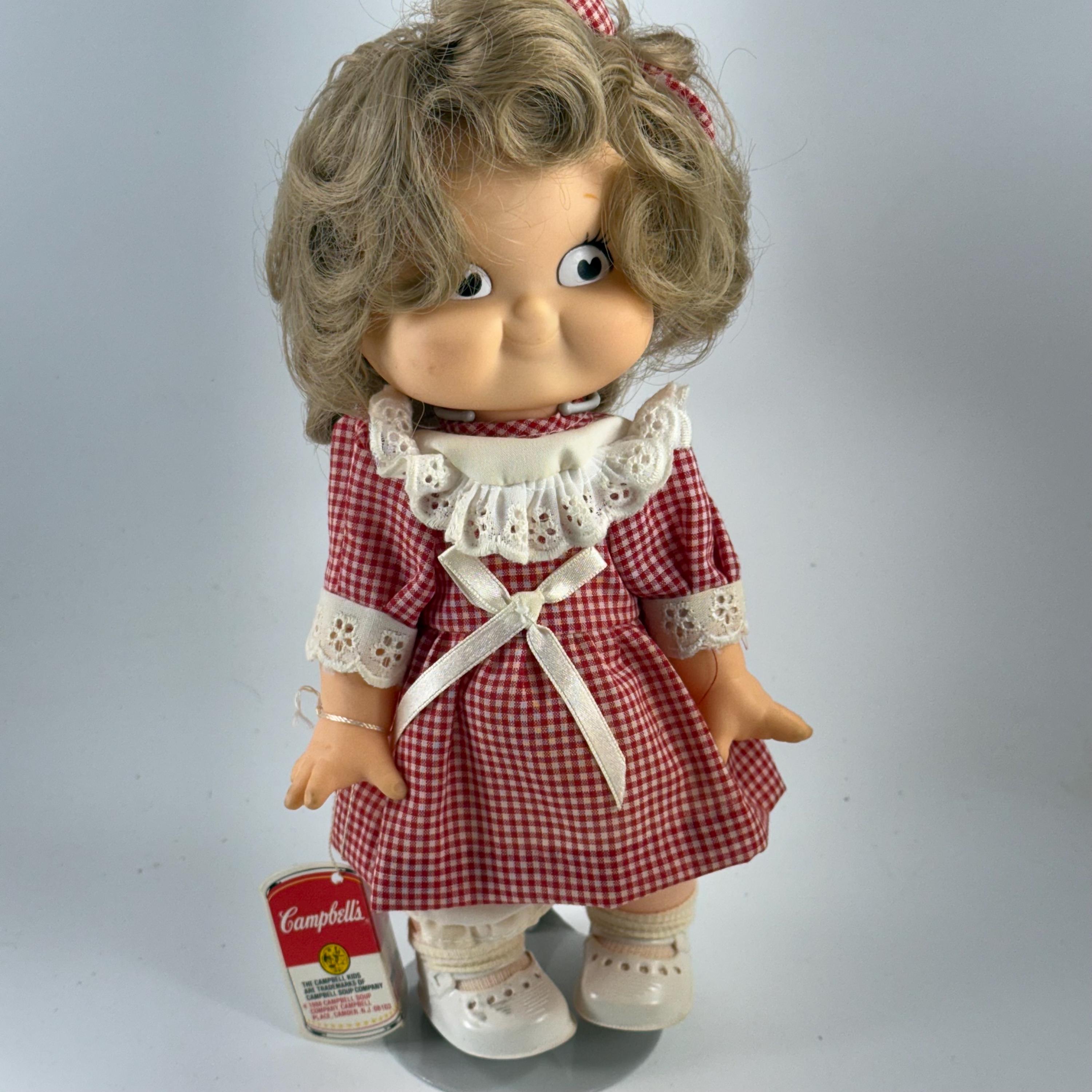 ビンテージ 1988 キャンベルドールセットCampbell Doll Set ビンテージ 1988 キャンベルドールセットCampbell Doll Set