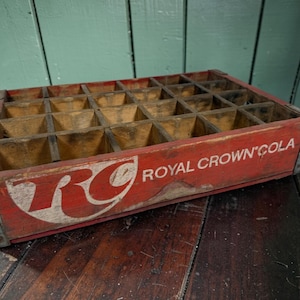 Rc Cola Wood Crate - Etsy