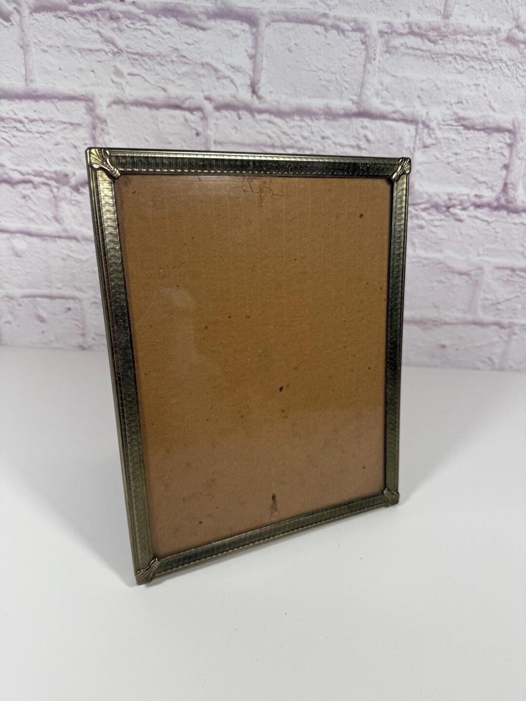 Vintage Pale Gold Tone Metal 8 X 10 Picture Frame - Etsy