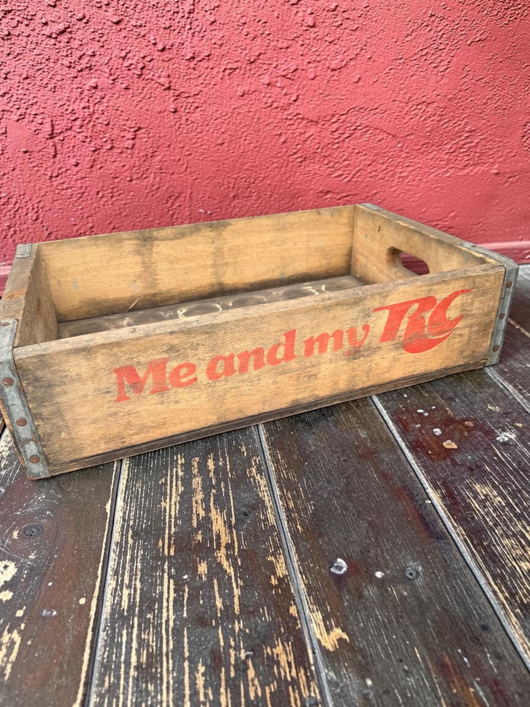 Rc Cola Wood Crate - Etsy