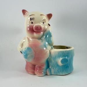 Vintage Shawnee PIG Planter Flowerpot