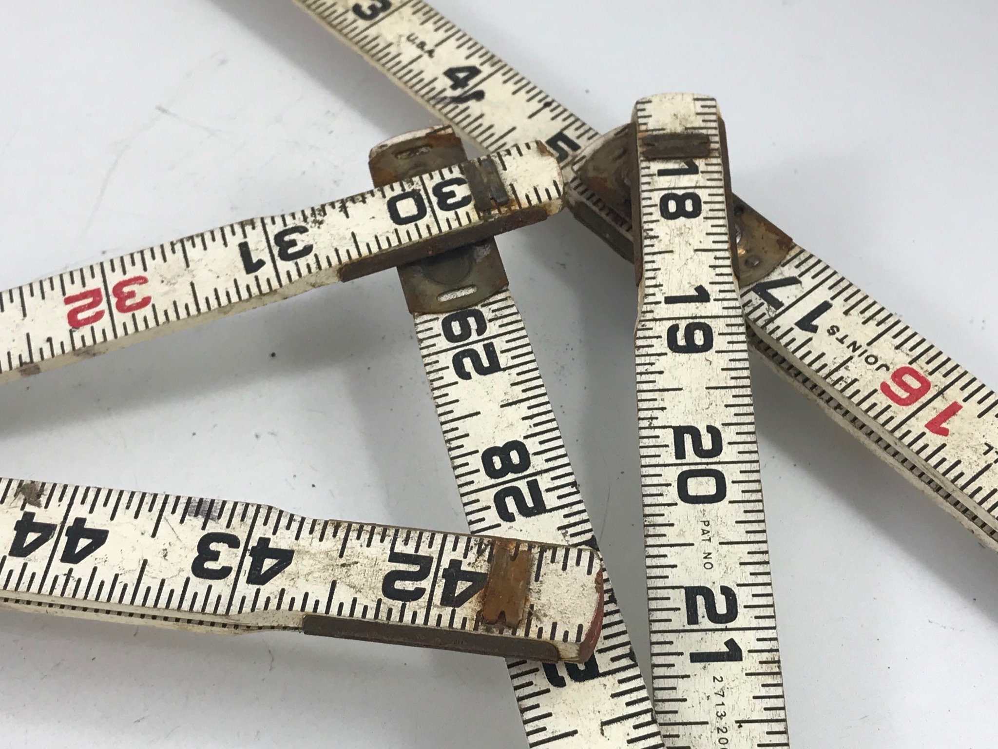 Calibration Of Folding Ruler Scale To Read Roof Slopes