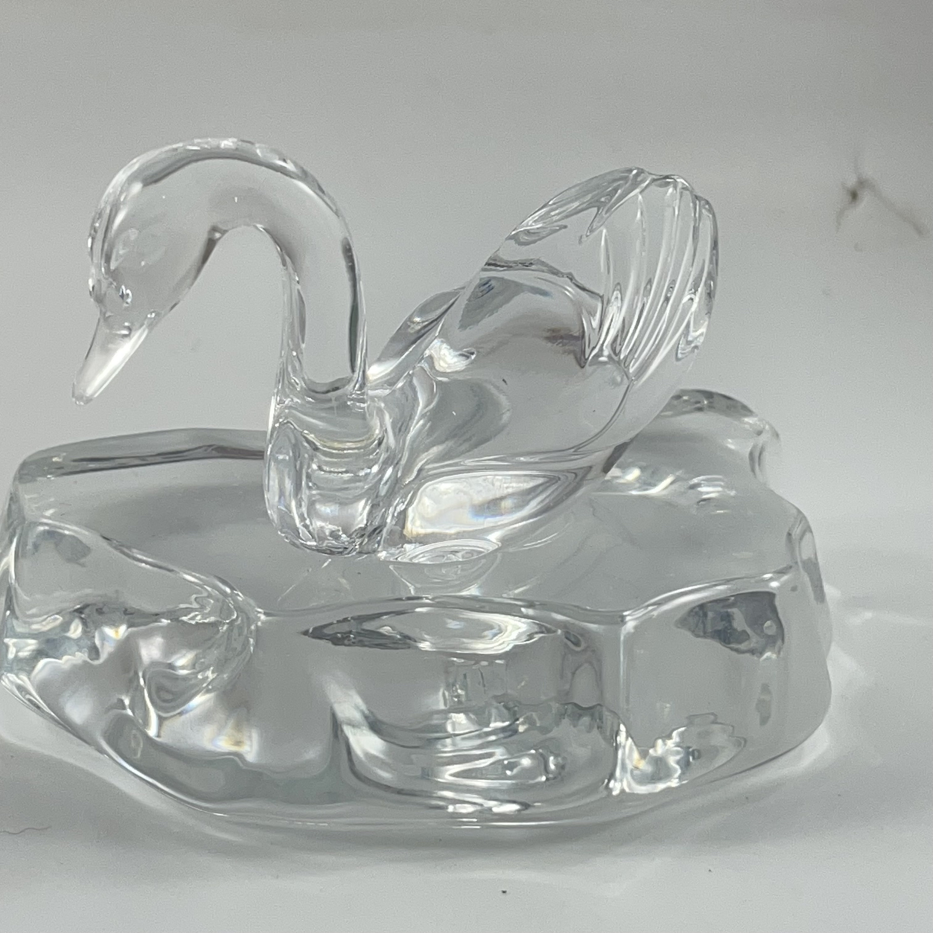 Lenox Crystal Swan - Etsy