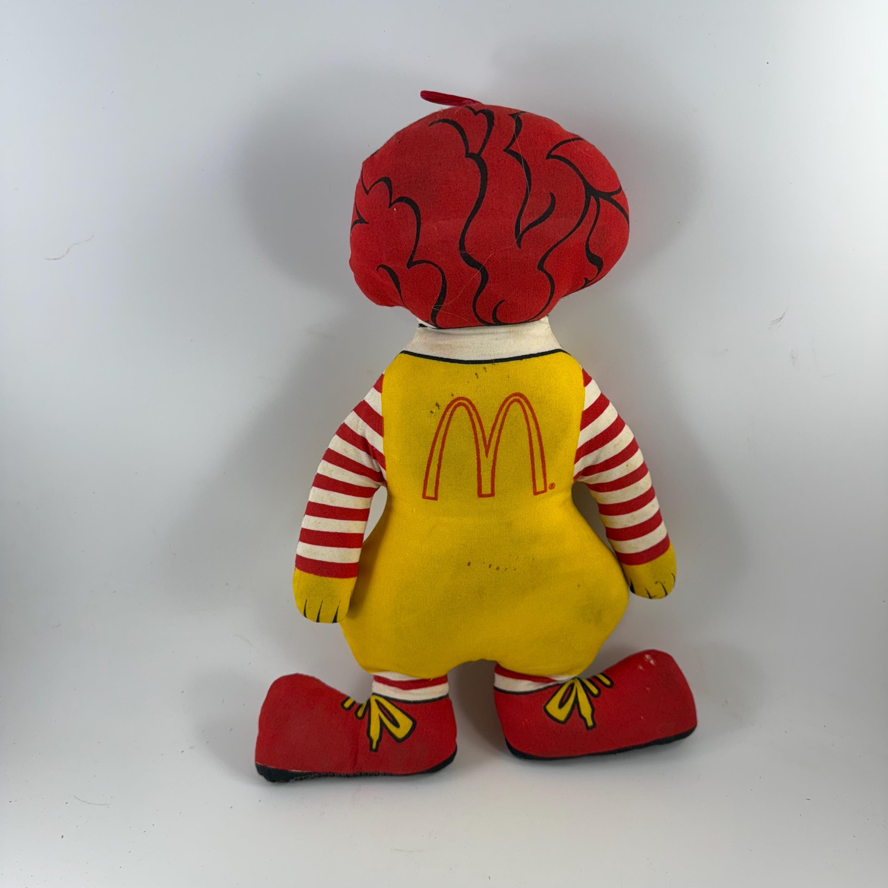 ヴィンテージ ロナルド マクドナルド ぬいぐるみ - Etsy 日本