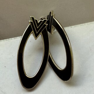 Orecchini Donna Acciaio Grande Tondo – Vintage 30-60 Mm Argento Nero Oro