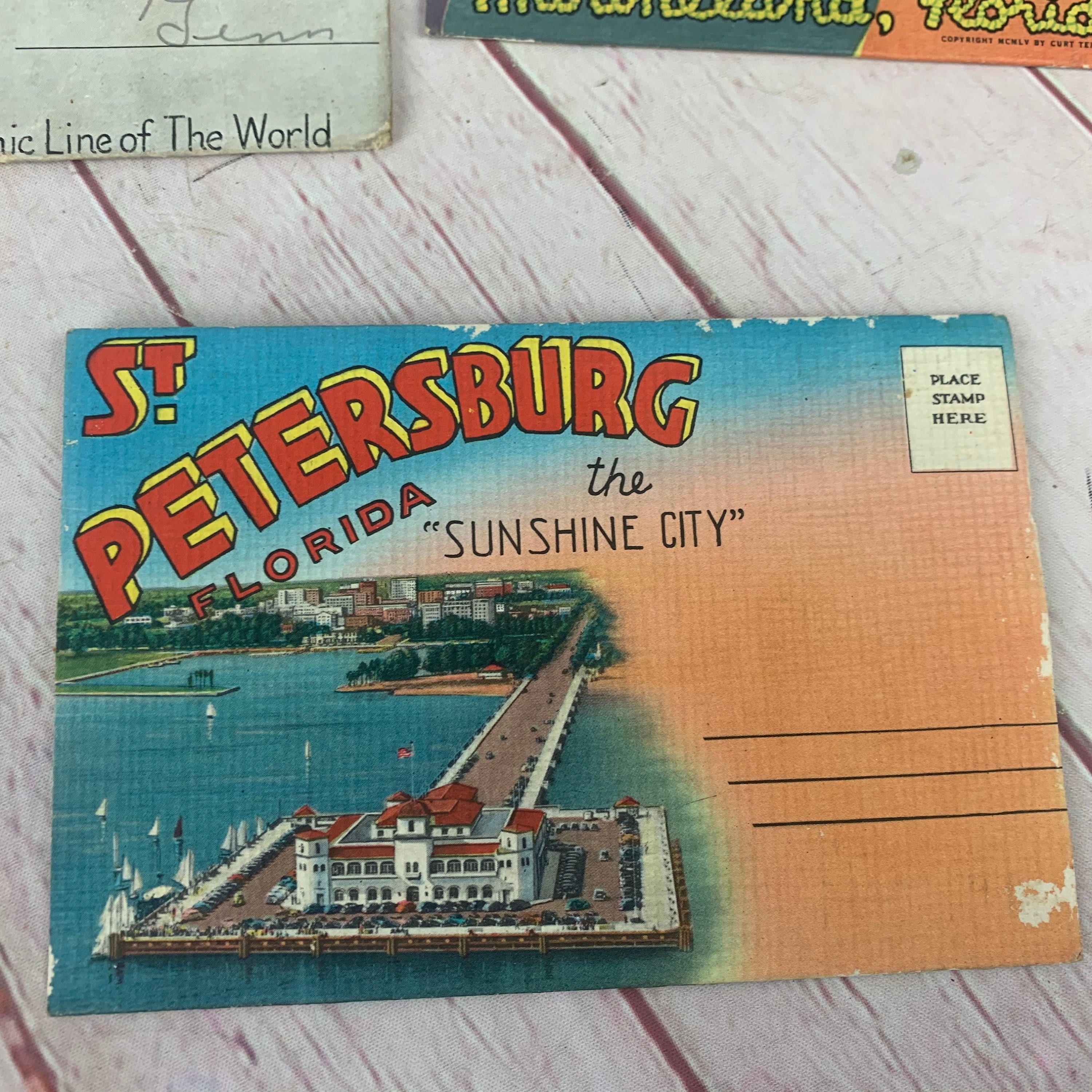 Lot of 8 Antique/vintage Era Souvenir Postcard Booklets From Etsy UK