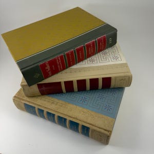 3 Vintage Reader Digest Books Beautiful Covers Decorative Book