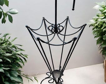 https www.etsy.com listing 490101889 vintage-cast-iron-patio-umbrella-stand Sungmor Cast Iron Freestanding Umbrella Stand with Detachable Drip Tray Vintage, wrought iron patio umbrella