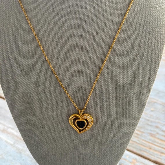 ★VINTAGE HOLLYWOOD★ 2way Essential Heart Necklace Amazon.com: Amazon Essentials Sterling Silver Two Tone