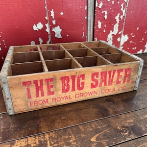 Rc Cola Wood Crate - Etsy