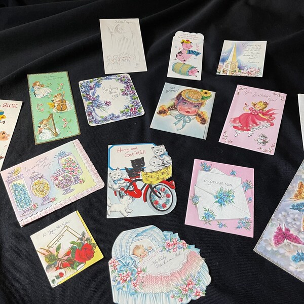 Assorted Get Well Cards Etsy