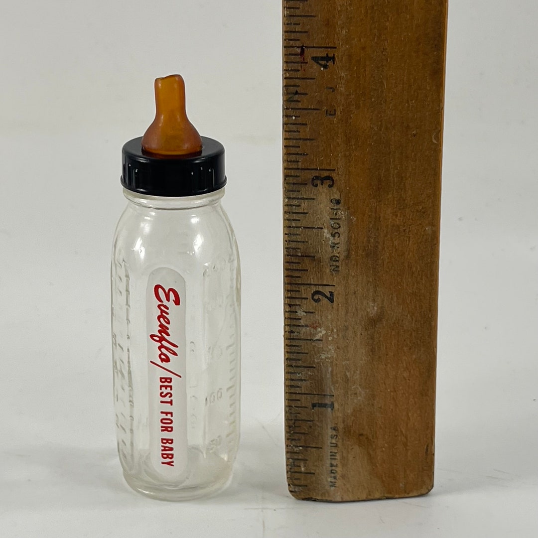 Vintage Evenflo Real Glass Baby Doll Bottle Etsy