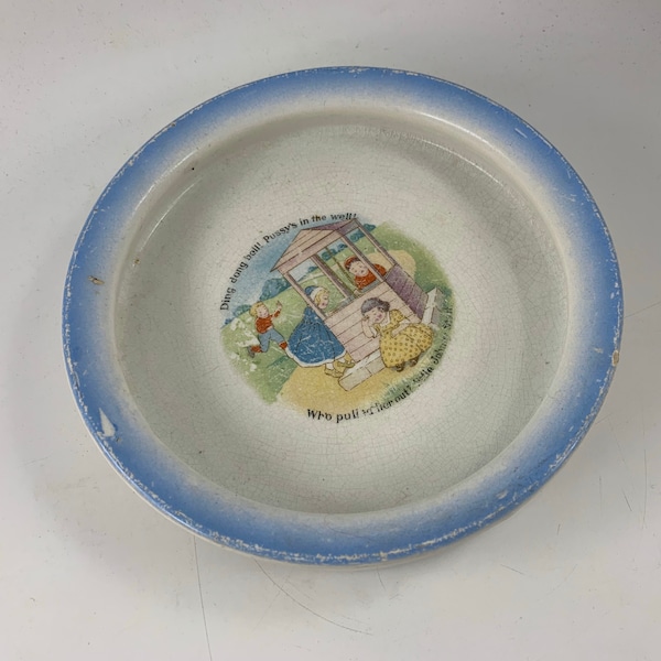 Antique Baby Dish Etsy