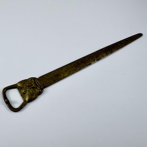 Vintage Brass Letter Opener