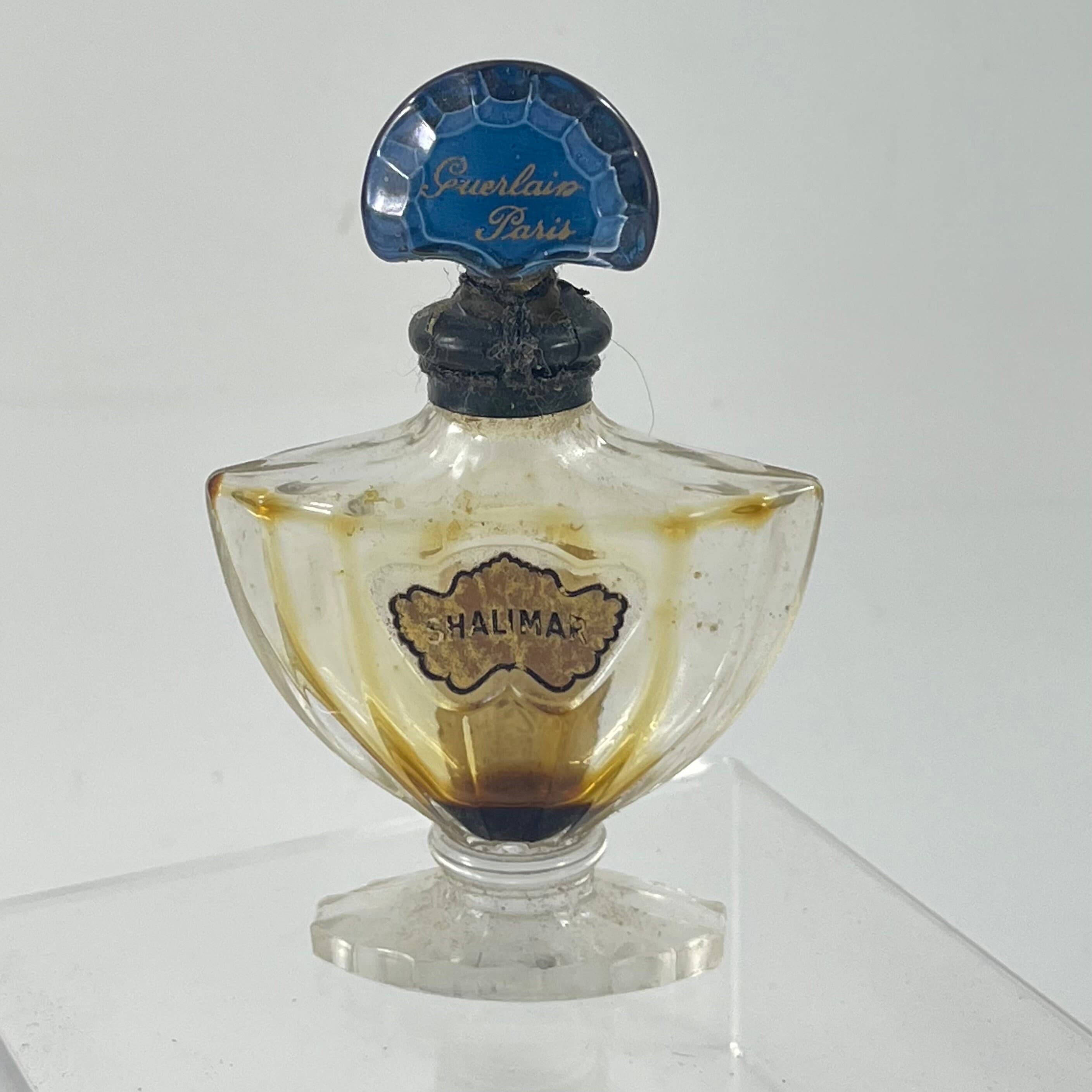 Buy Vintage Shalimar by Guerlain Paris Perum Perfume Bottle Online