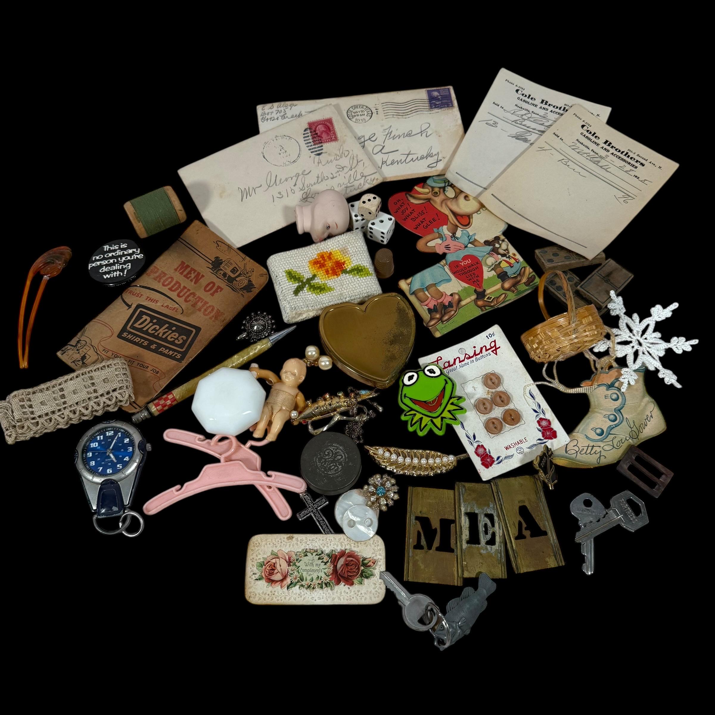 ヴィンテージアイテムの詰め合わせ JUNK DRAWER ジャンクロット