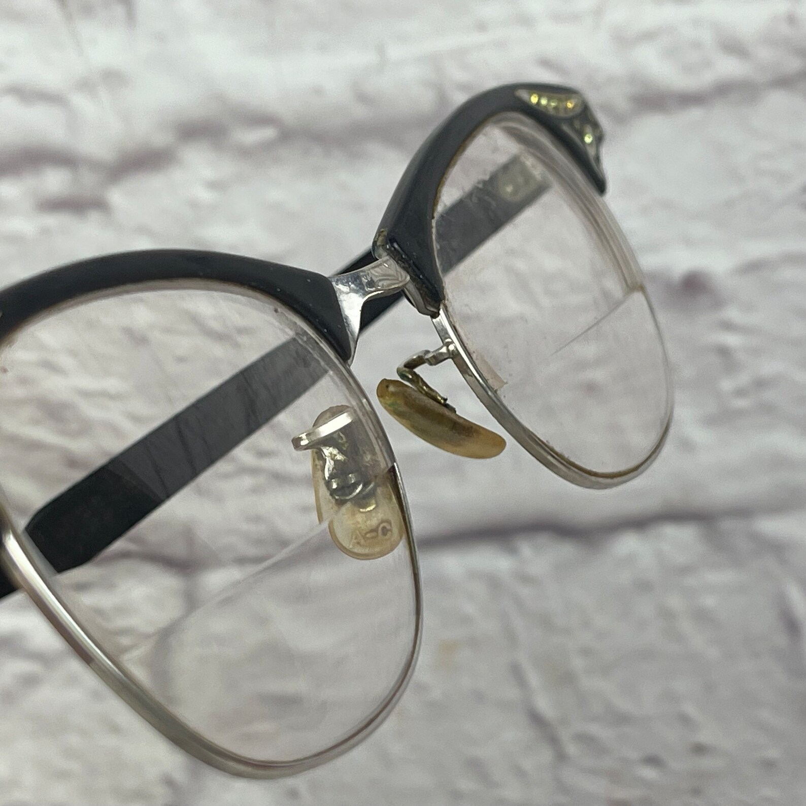 Vintage 1950s Era CAT EYE Glasses Eyeglasses Bifocals With Etsy
