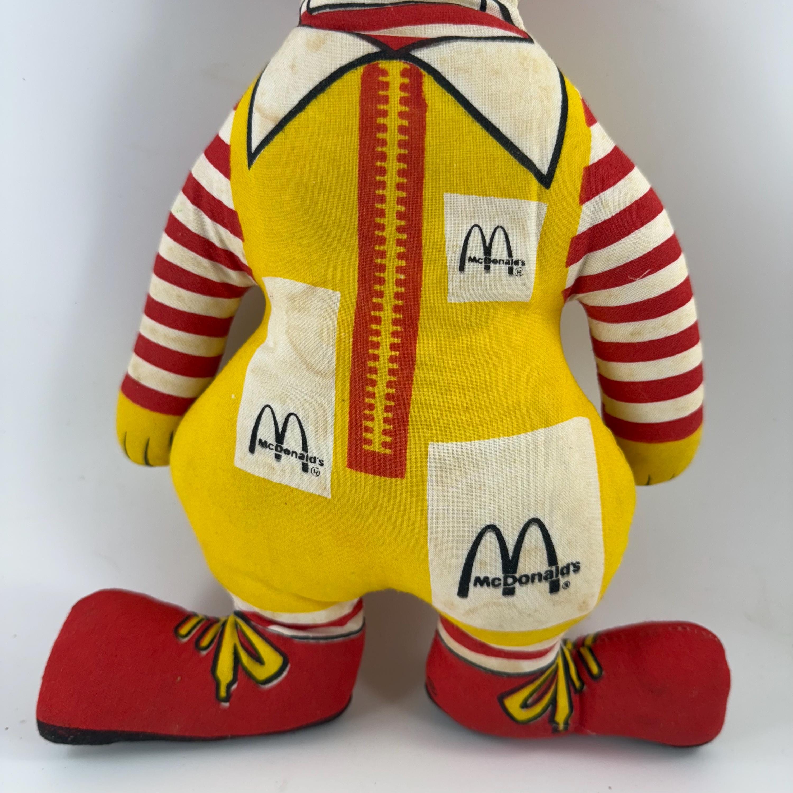 ヴィンテージ ロナルド マクドナルド ぬいぐるみ - Etsy 日本