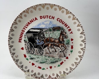 ヴィンテージ ペンシルベニア・ダッチカントリー コレクタープレート