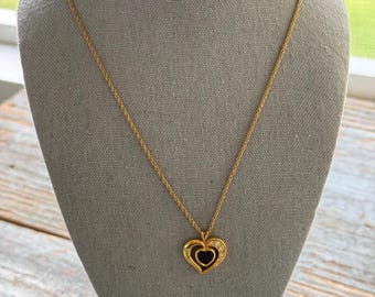 ◆VINTAGE HOLLYWOOD◆ Gemstone Heart Necklace VH2435NE006M $_12.JPG?set_id=880000500F