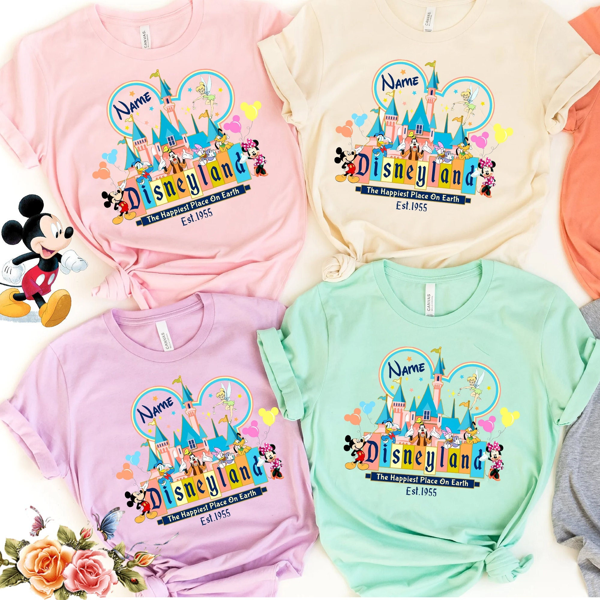 Personalized Disneyland Family Shirts, Disneyland Shirt