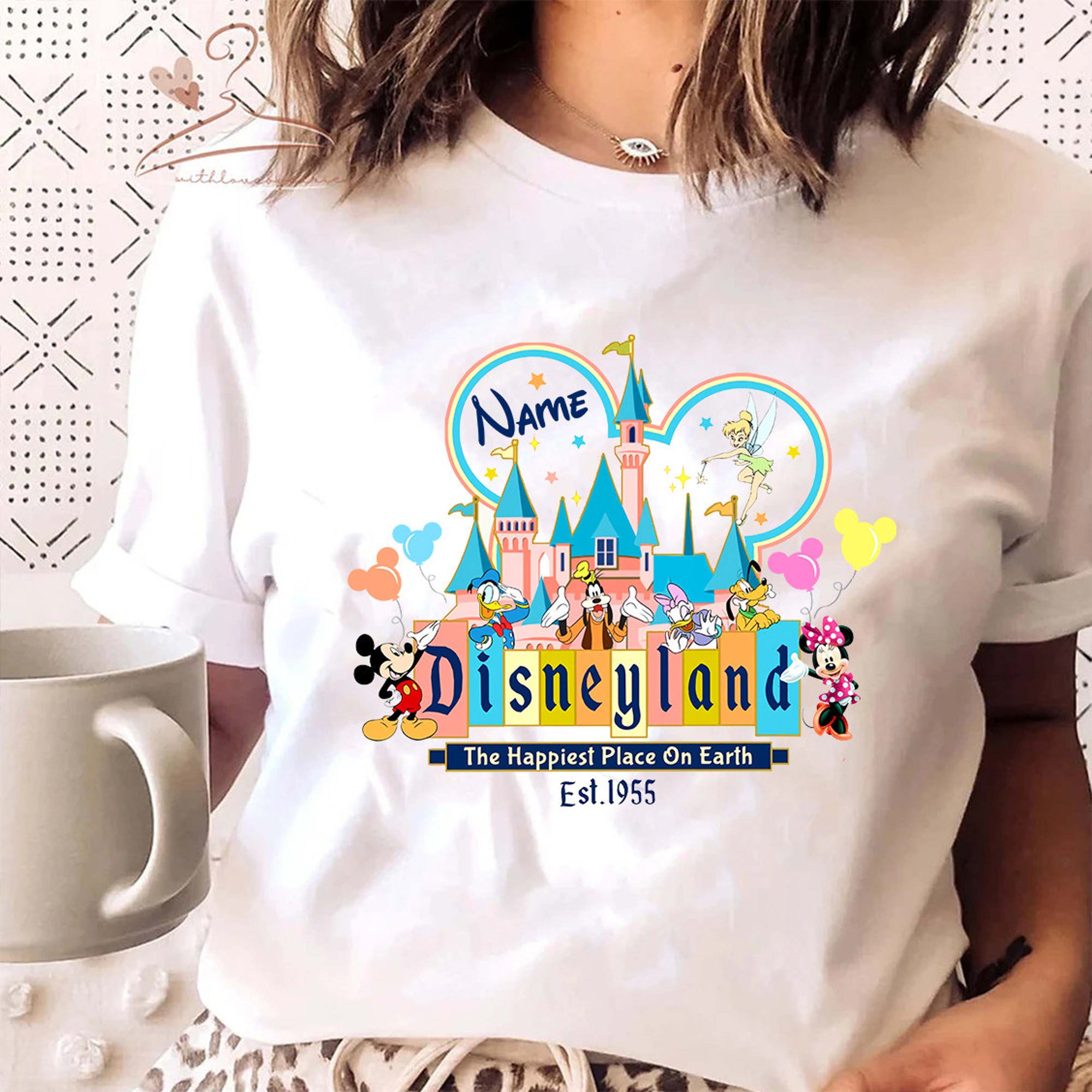 Personalized Disneyland Family Shirts, Disneyland Shirt