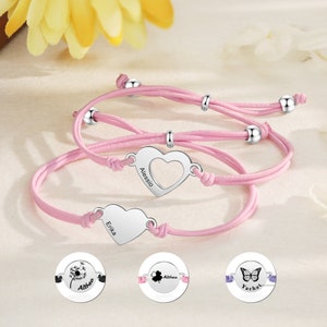 Back to school, Mama & Mini Bracelet Set, Mom and child matching Bracelet, First day of School/Kindergarten/Preschool,Kindergarten Bracelet