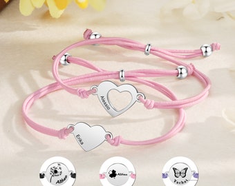 Back to school, Mama & Mini Bracelet Set, Mom and child matching Bracelet, First day of School/Kindergarten/Preschool,Kindergarten Bracelet