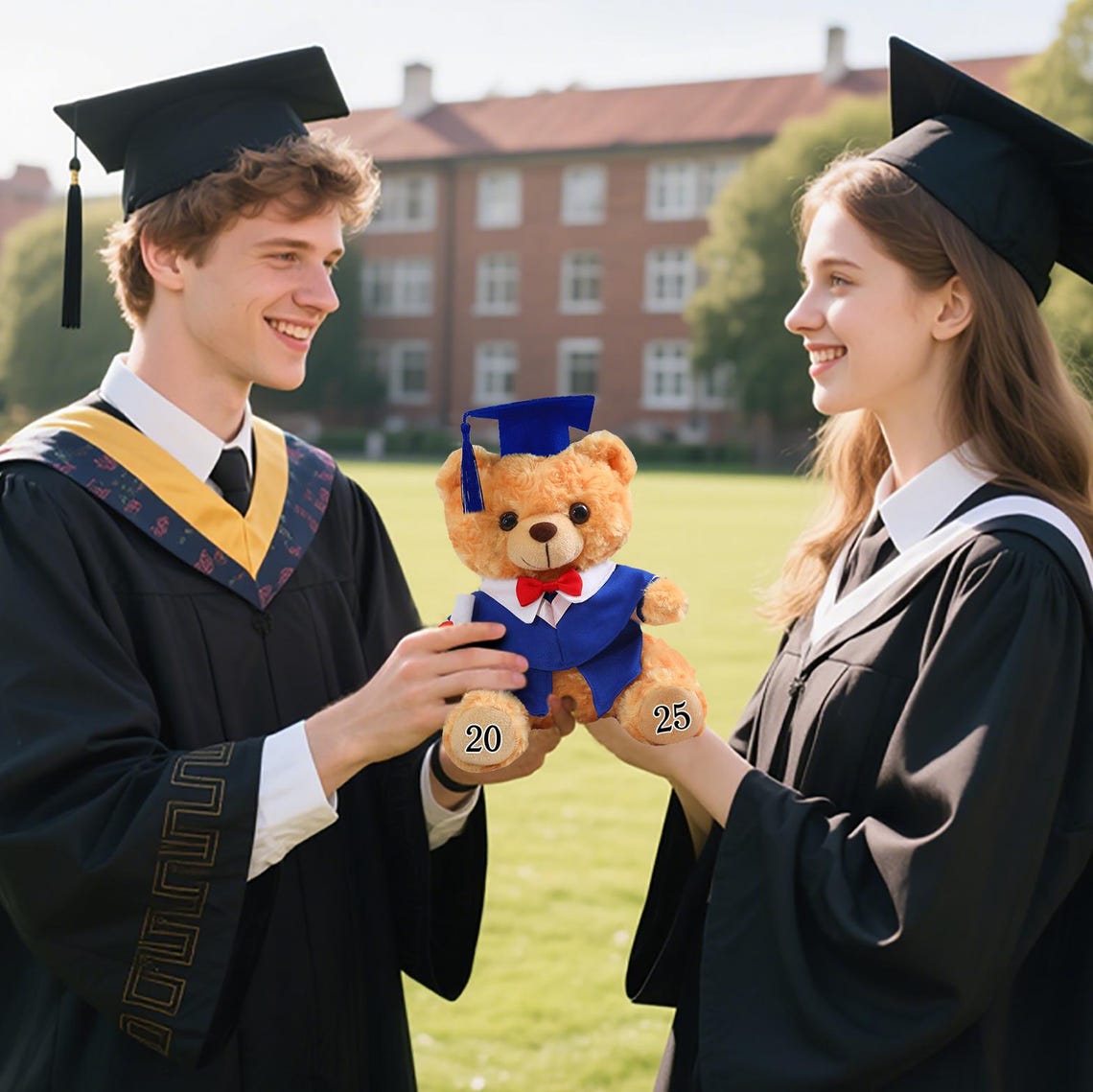 Personalized Graduation Teddy Bear 2025,graduation Bear With Name ...