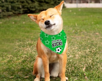 Kick-Off Soccer Dog Bandana