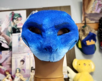 Blue Pit Viper cat mask! [[NOT WATERPROOF]]