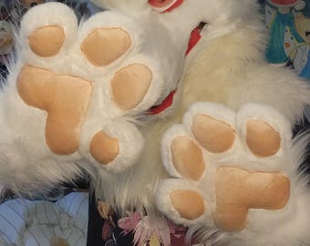 Premade Fursuit Paws! (Head not included)