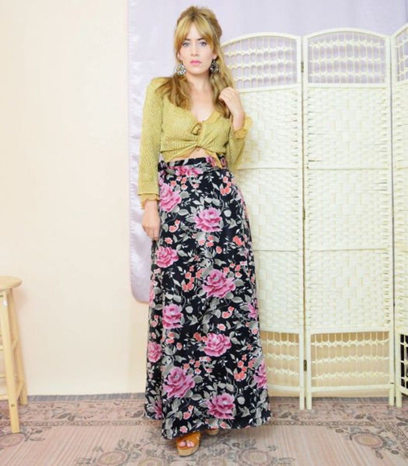 floral maxi skirt uk