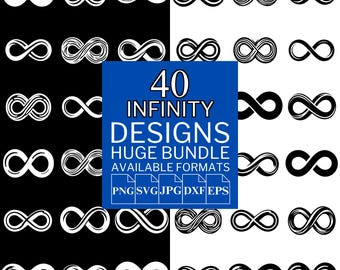 Infinity SVG Bundle: Vector Designs for Cricut & Silhouette (Digital Download)