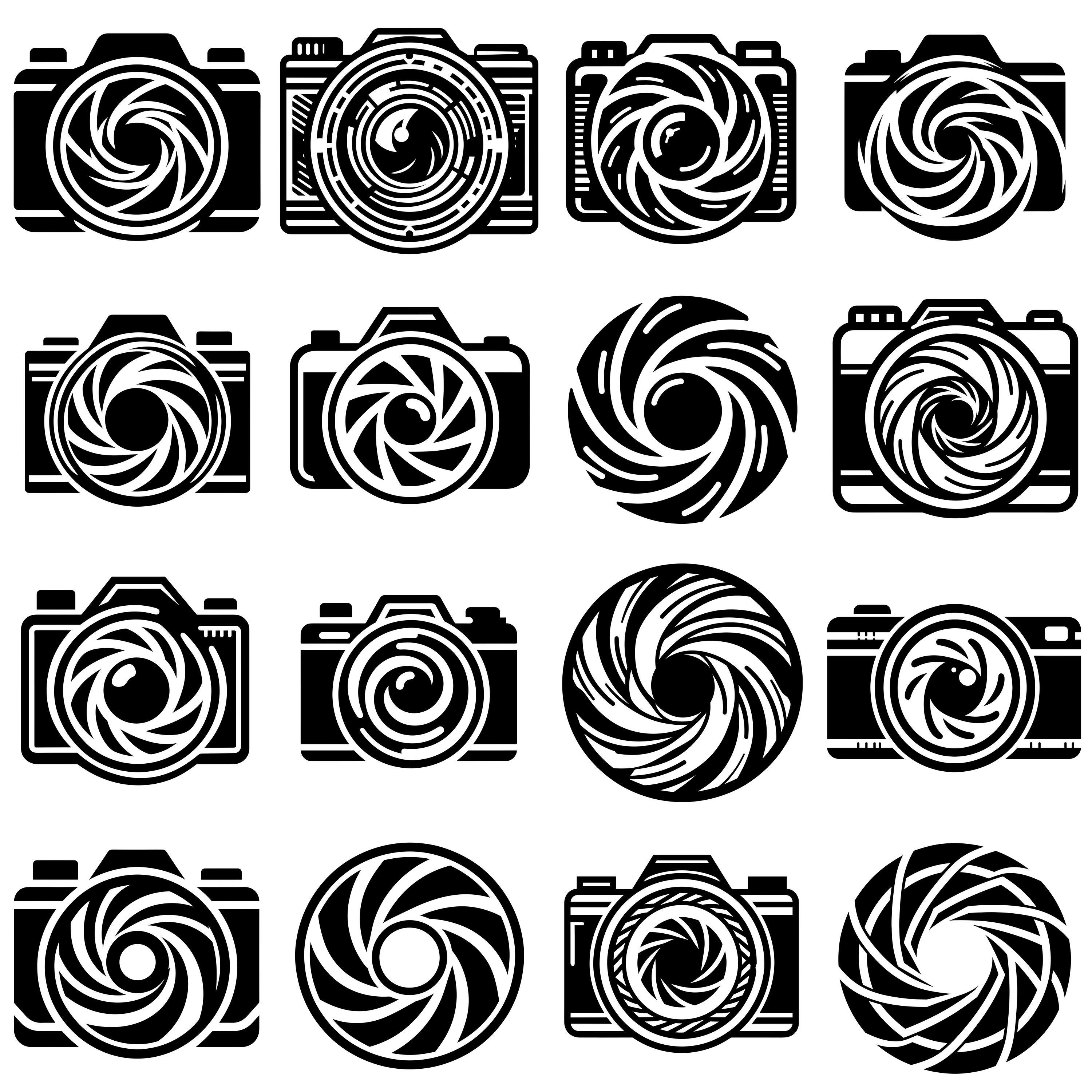 40 Camera Shutter SVG Bundle: Vector Cut Files (cricut, Silhouette) - Etsy