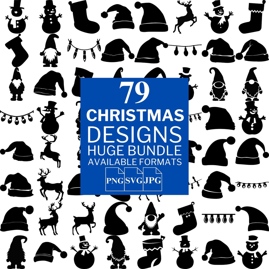 Christmas SVG Bundle: 79 Vector Designs for Cricut & Silhouette ...
