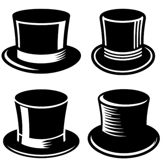 Top Hat SVG Bundle: 40 Unique Vector Designs for Cricut  display picture 3