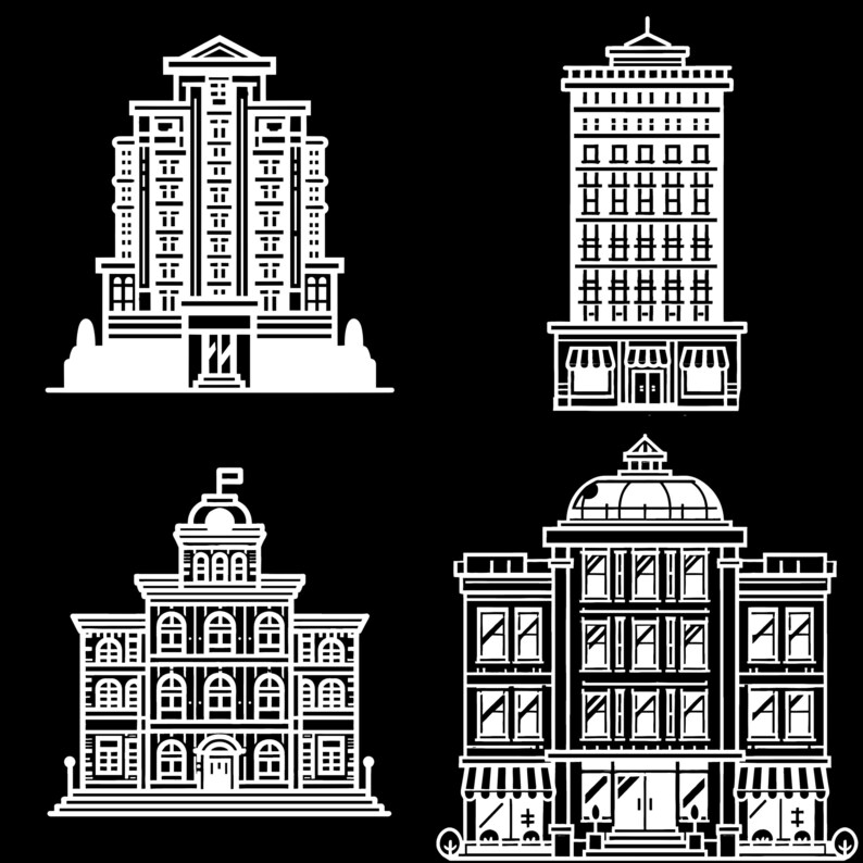 Svg Build Example 40 Building SVG Bundle: Vector Cut Files for Cricut & Silhouette - Etsy