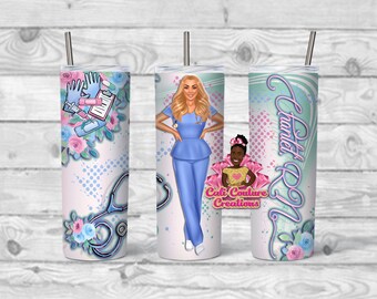 Nurse tumbler png |rn tumbler|sublimation designs|nurse gift|tumbler wrap|registered nurse|er nurse|digital download|sublimation designs