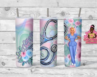 Nurse tumbler png |rn tumbler|sublimation designs|nurse gift|tumbler wrap|registered nurse|er nurse|digital download|sublimation designs