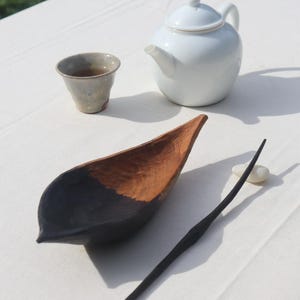 Hand-carved tea scoop set, tea ceramony, tea setting, tea ritual, pu-erh tea scoop, tea scoop set